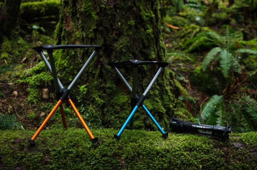 登山、雪山、キャンプのコンパクトチェアはヒルサウンドのBTR